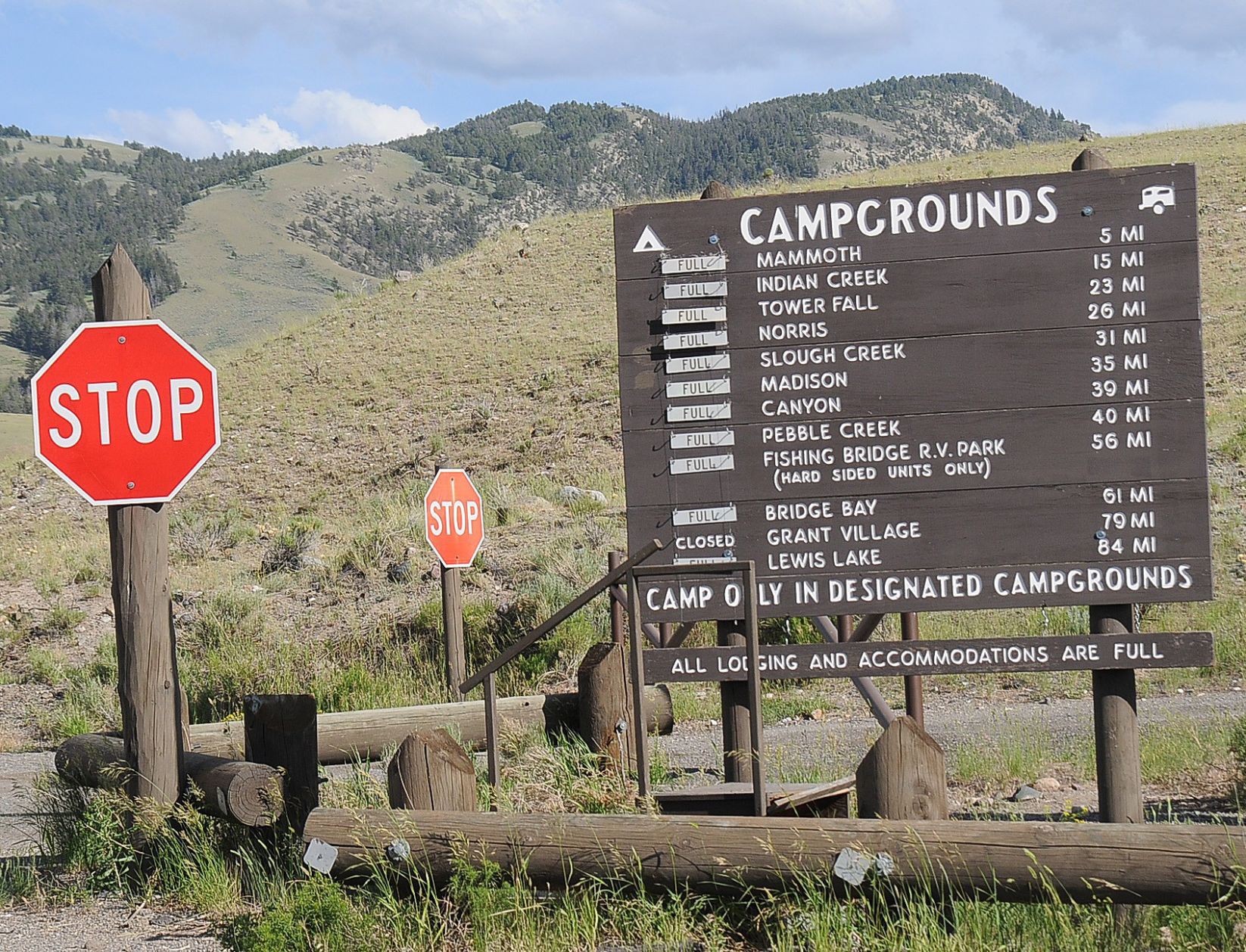 Campground board